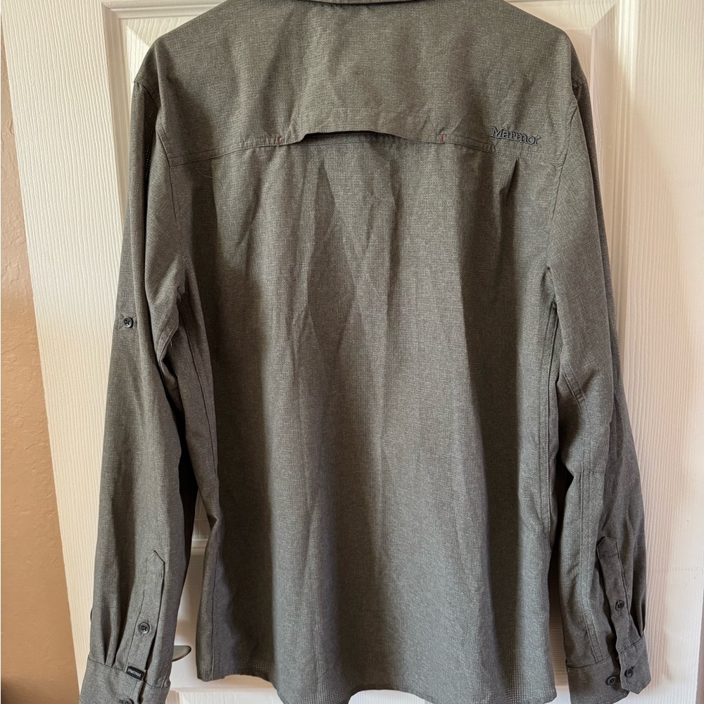 MARMOT Men's Boreas Long Sleeve Button-Down shirt Size Large - Picture 6 of 10
